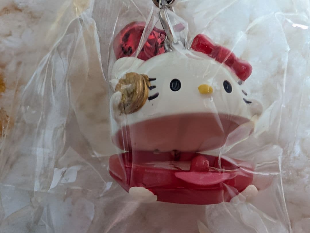 【激レア商品】ハローキティ 招きネットストラップ 2007年製