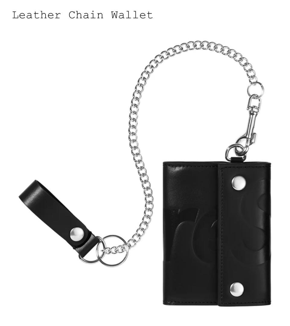 小物 Supreme Leather Chain Wallet \
