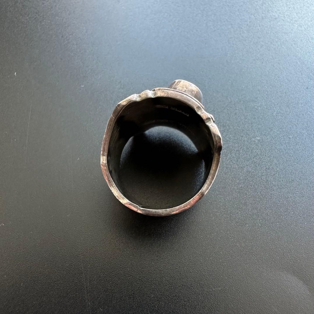 Navajo Sunshine Reeves ターコイズ リング 19号