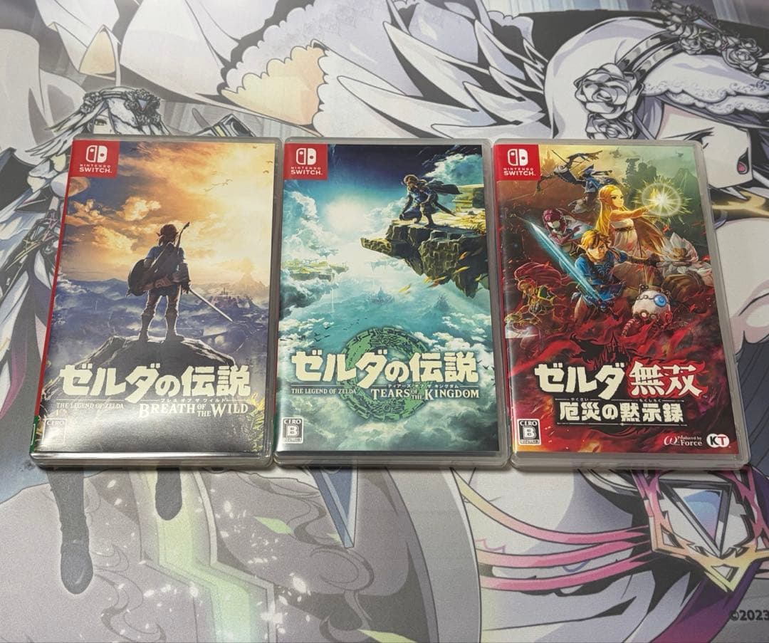 ゼルダの伝説　Switch版　3点セット