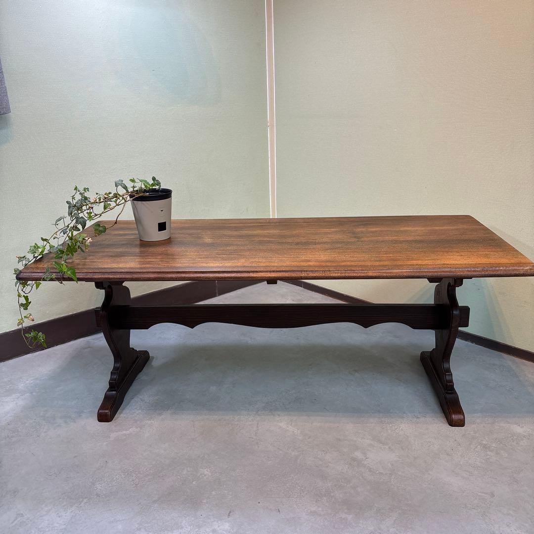 【オールドカリモク】 ローテーブル 昭和後期 1970-80年代 ヴィンテージ