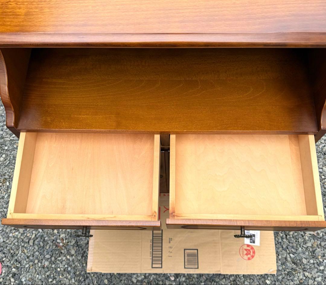 karimoku カリモク コロニアル 電話台 レトロ アンティーク