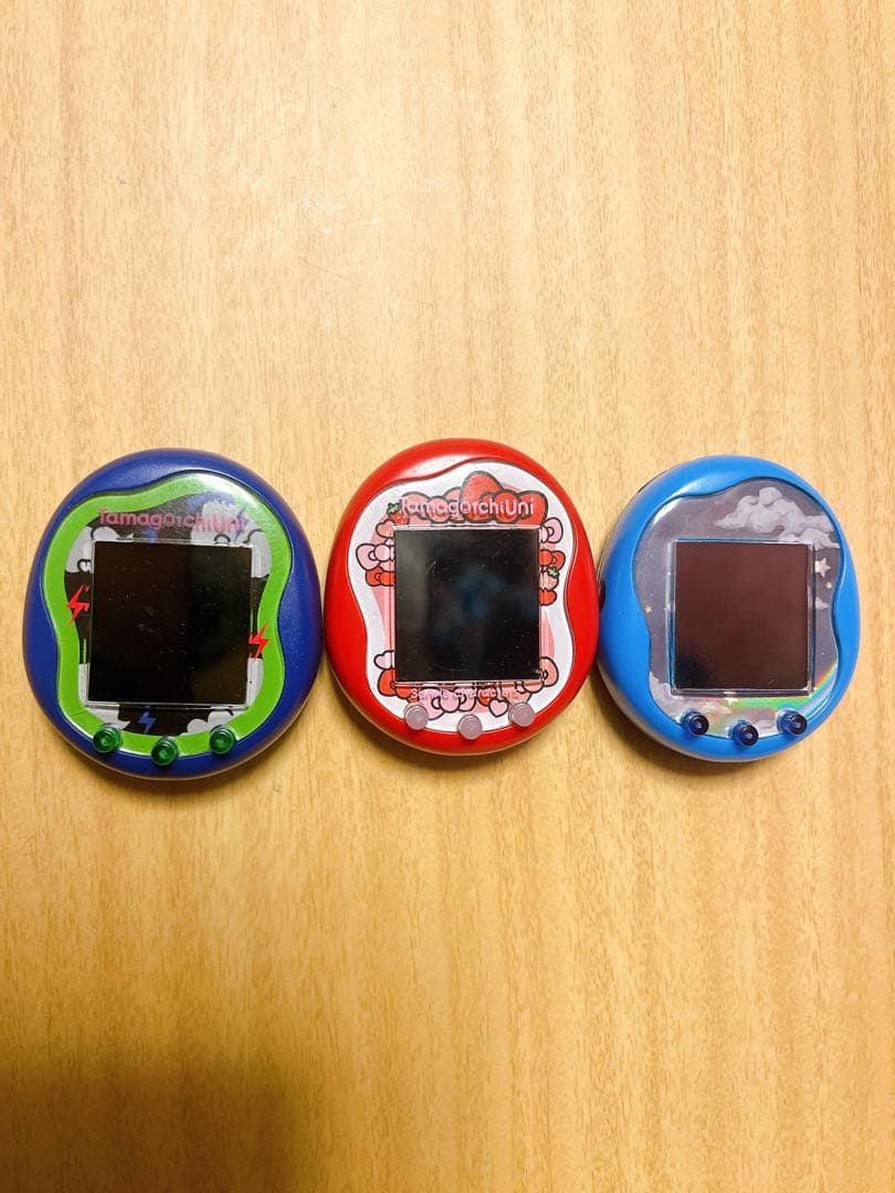 【おまけ付き】たまごっち ユニ 3個 セット サンリオ モンスターカーニバル