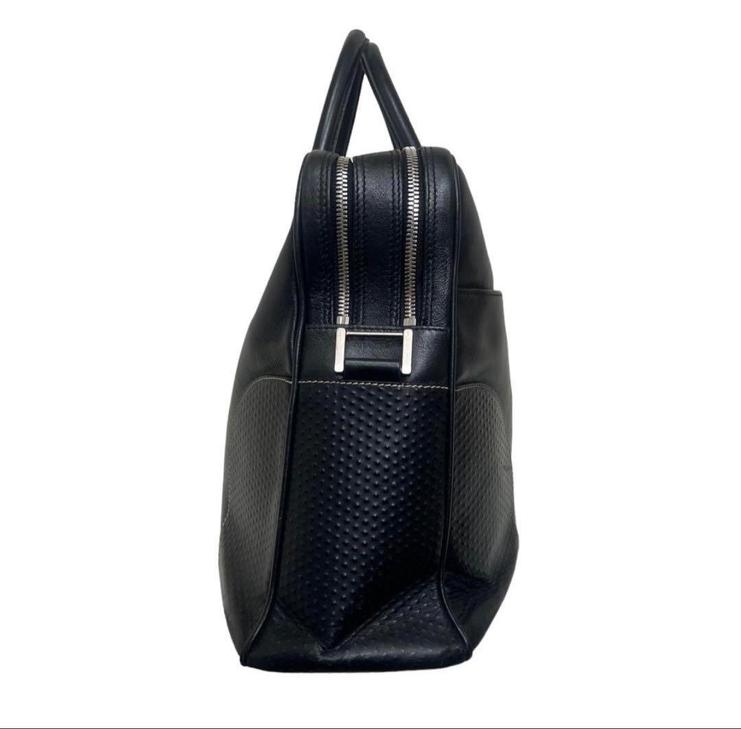 dunhill ビジネスバッグ 黒 レザー