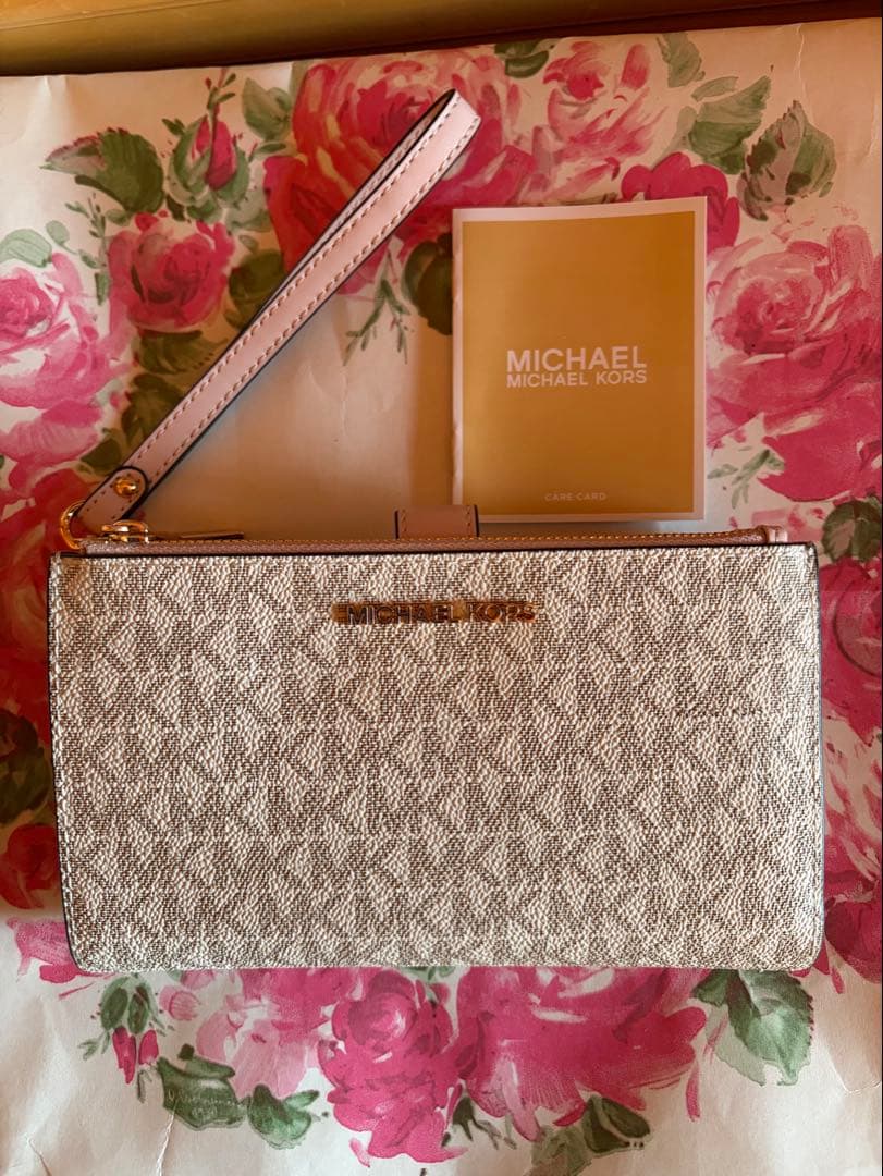 MICHAEL KORSマイケルコース 二つ折り財布JET SET TRAVEL