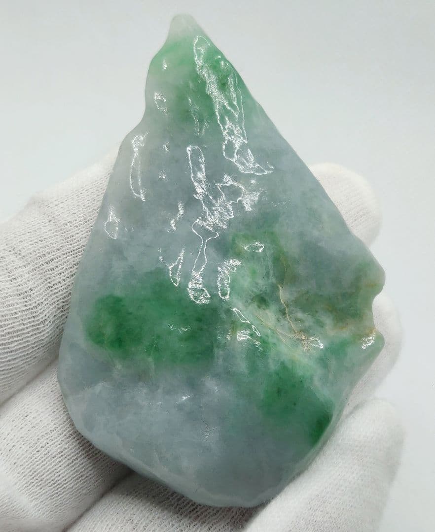 【貴重】氷翡翠(高透過度)のルース(87ｇ)