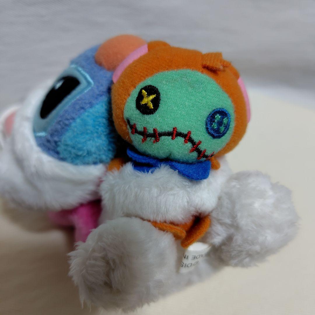 ディズニー スティッチ マリー コスチューム ぬいぐるみキーチェーン