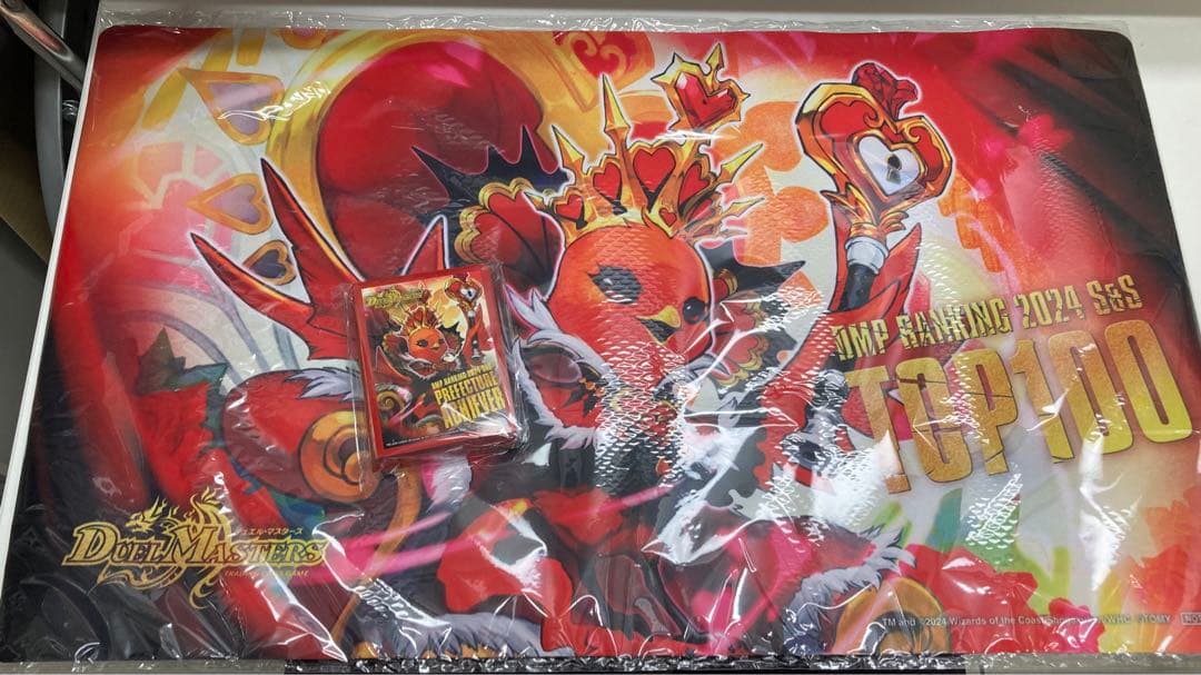 DMPランキング クイーンルピア プレイマット スリーブ セット　デュエマ