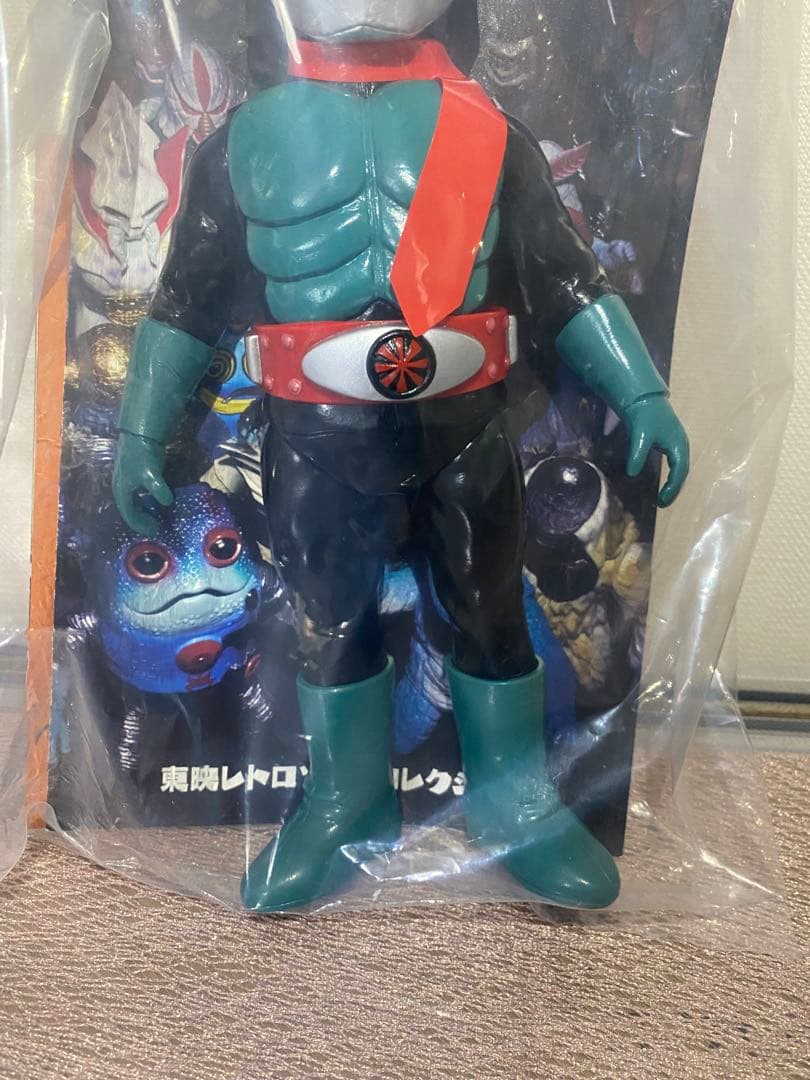 東映レトロソフビコレクション　仮面ライダー旧2号　一文字隼人ヘッド