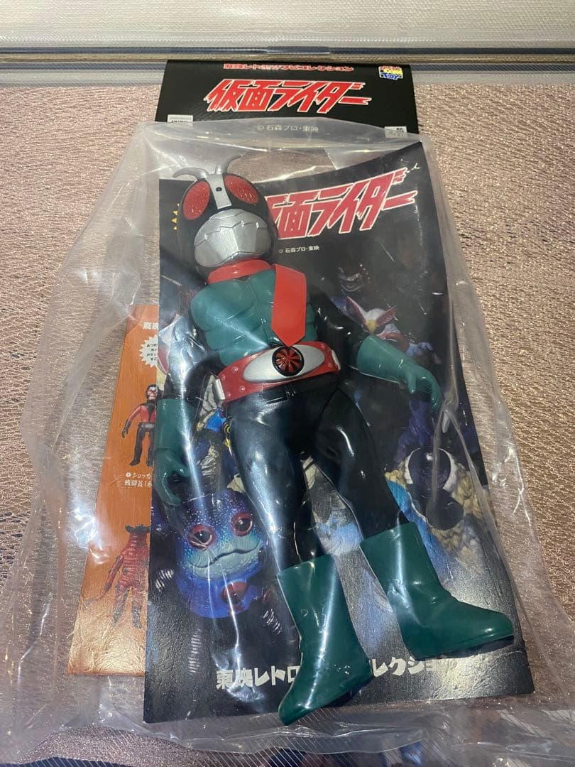東映レトロソフビコレクション　仮面ライダー旧2号　一文字隼人ヘッド