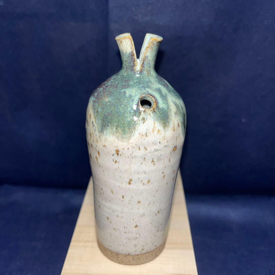 切口一輪ざし／上野力男作／会津本郷焼