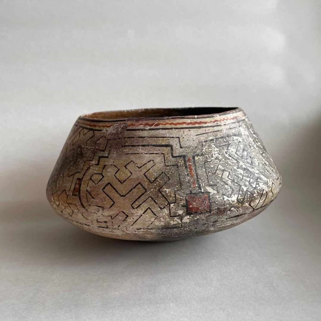 ボウル　シピポ族　シピボ族　Shipibo Pottery Bowl