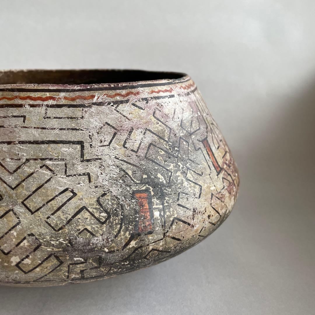 ボウル　シピポ族　シピボ族　Shipibo Pottery Bowl