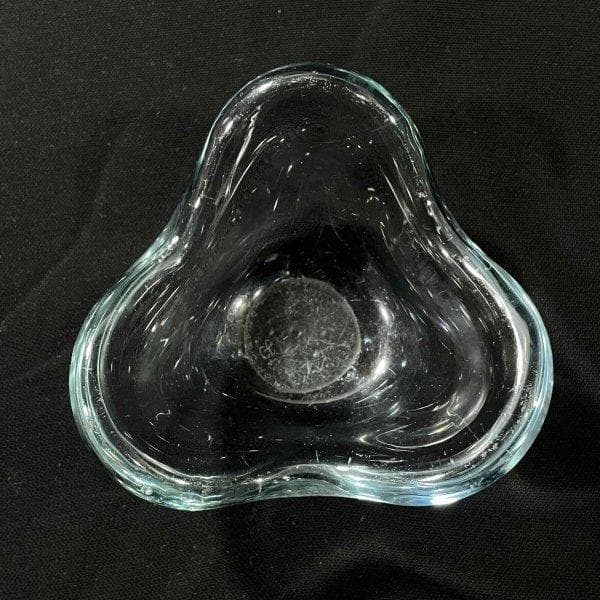 希少 HOLMEGARD デンマーク製 ガラス灰皿 小物入れ ホルムガード