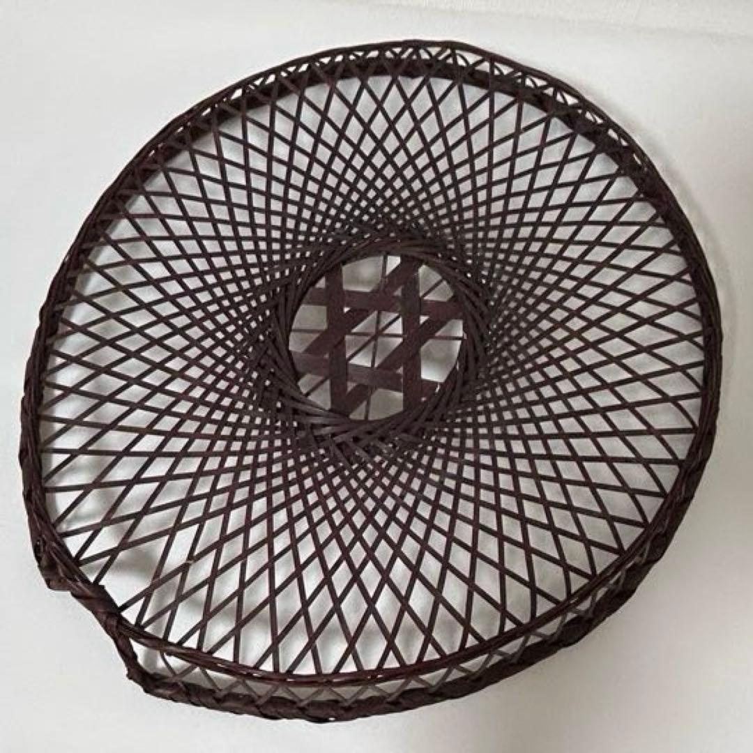 団扇 竹編み うちわ