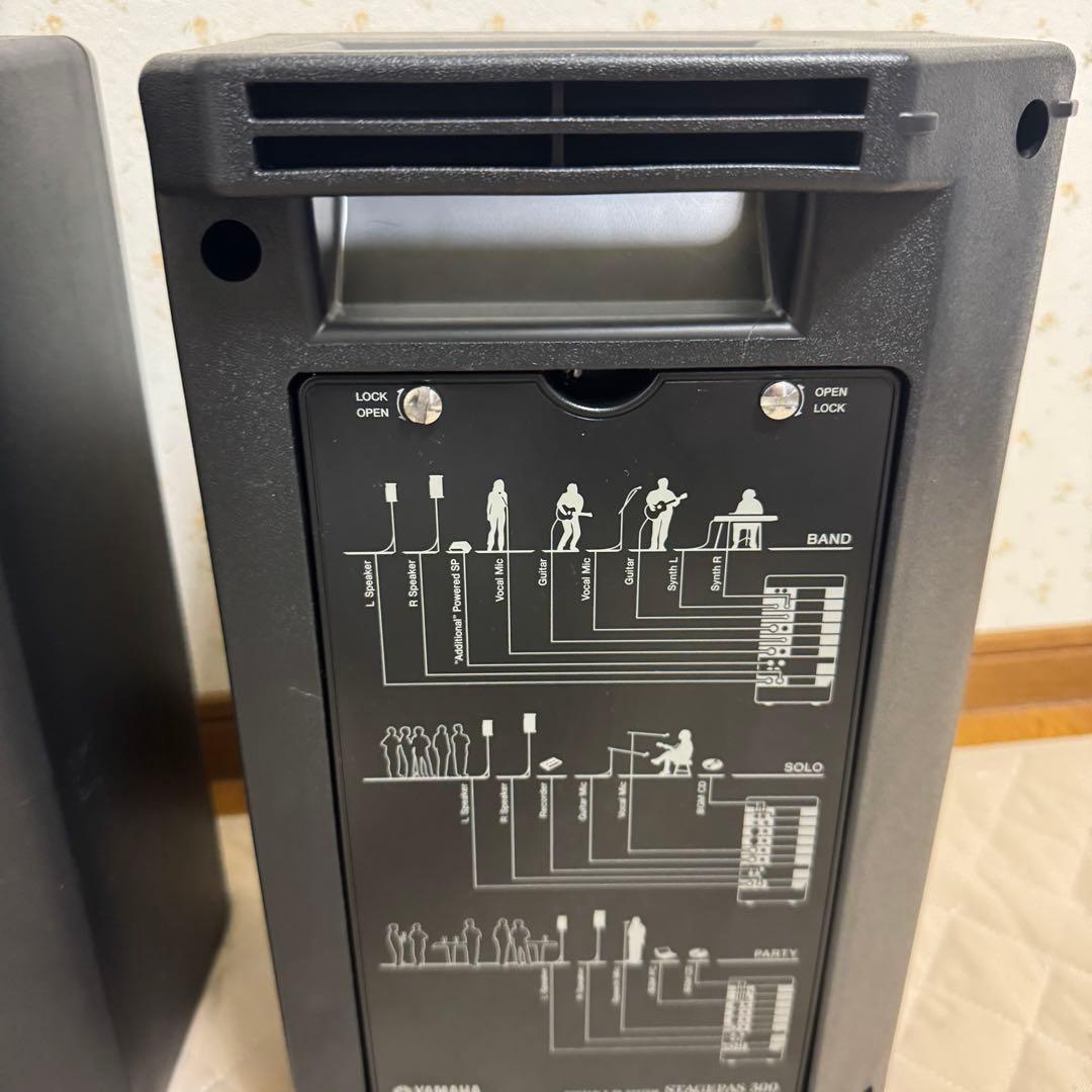 Yamaha STAGEPAS 300 ポータブルPAシステム 音出し確認済み