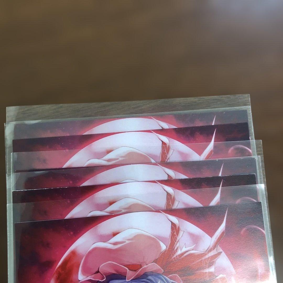 ❶東方Project 羽くじ 箔プリントフォト風カード ポストカード 約59点