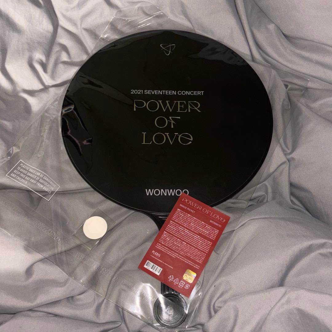 SEVENTEEN ウォヌ POWER OF LOVE うちわ 新品