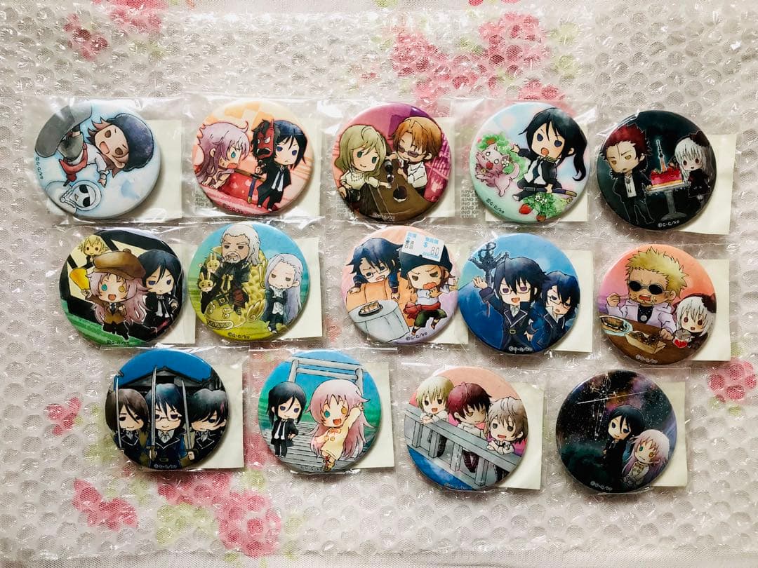 【K MISSING KINGS】　ご当地缶バッジ　コンプリート　全14種