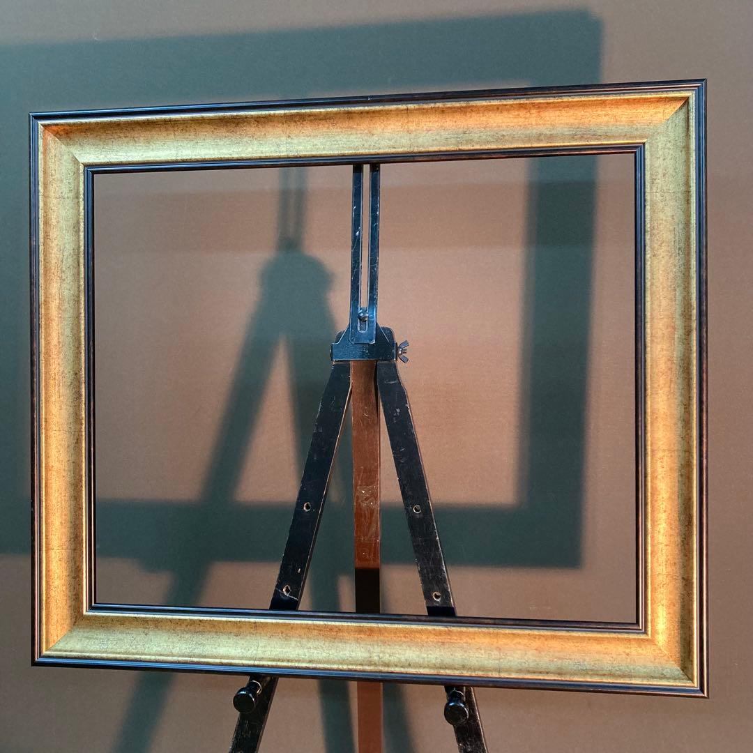 F12号 油絵用 額縁 樹脂製 Bウッド