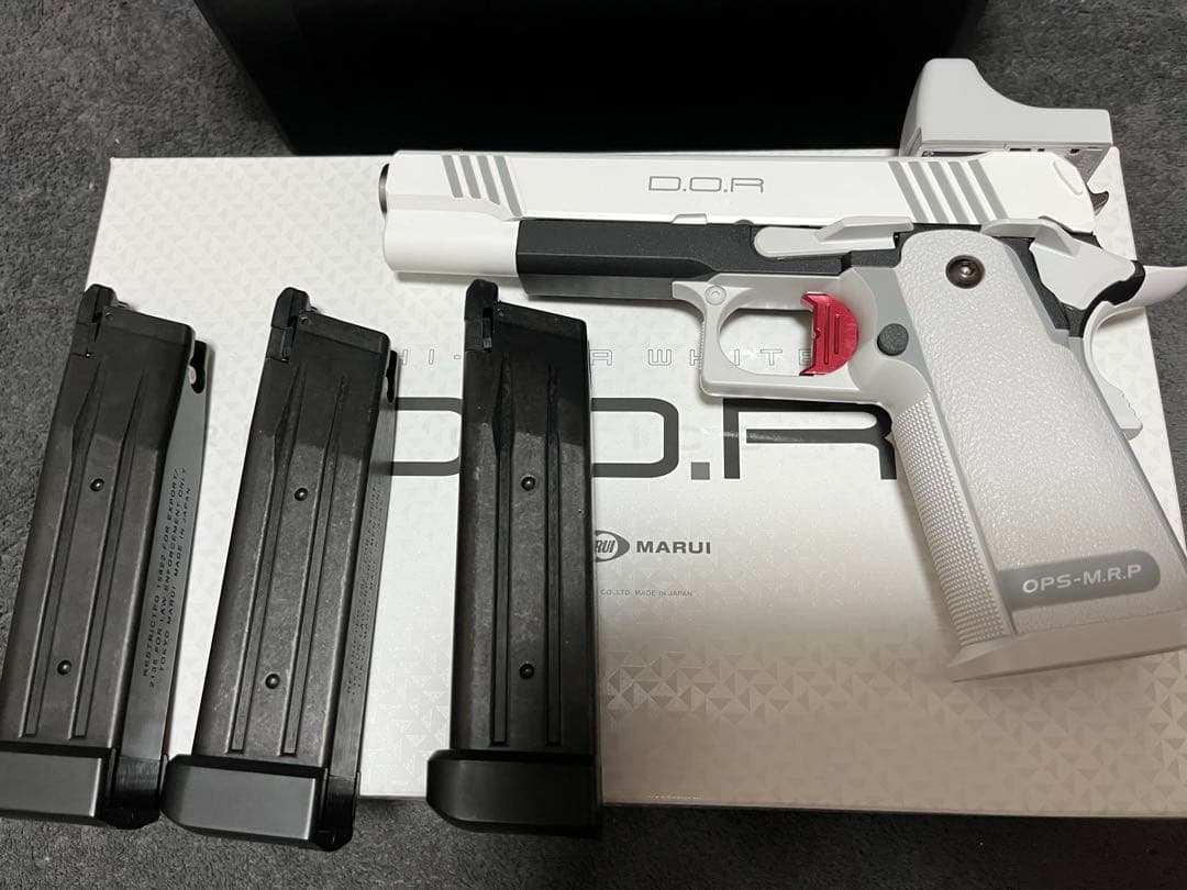 東京マルイ ガスガン Hi-CAPA WHITE D.O.R