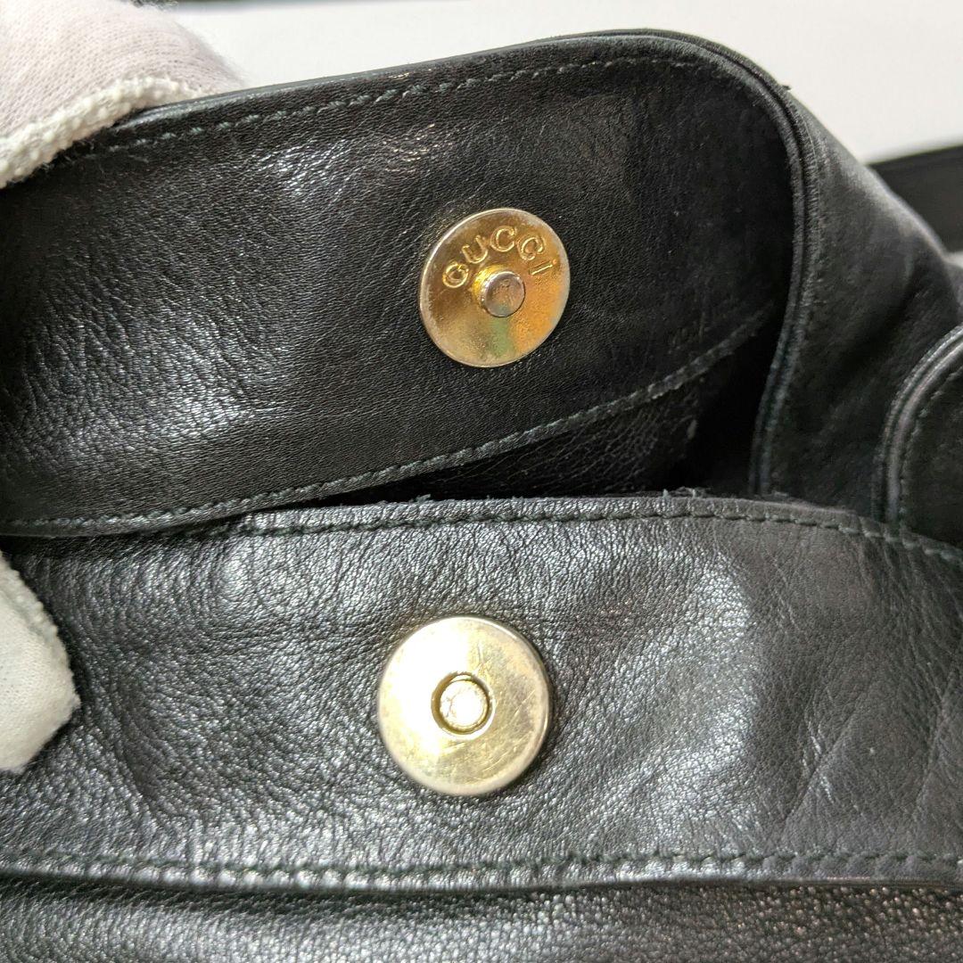 GUCCI　バンブー　クラシック　ハンドバッグ　ショルダー　レザー　大幅値下げ