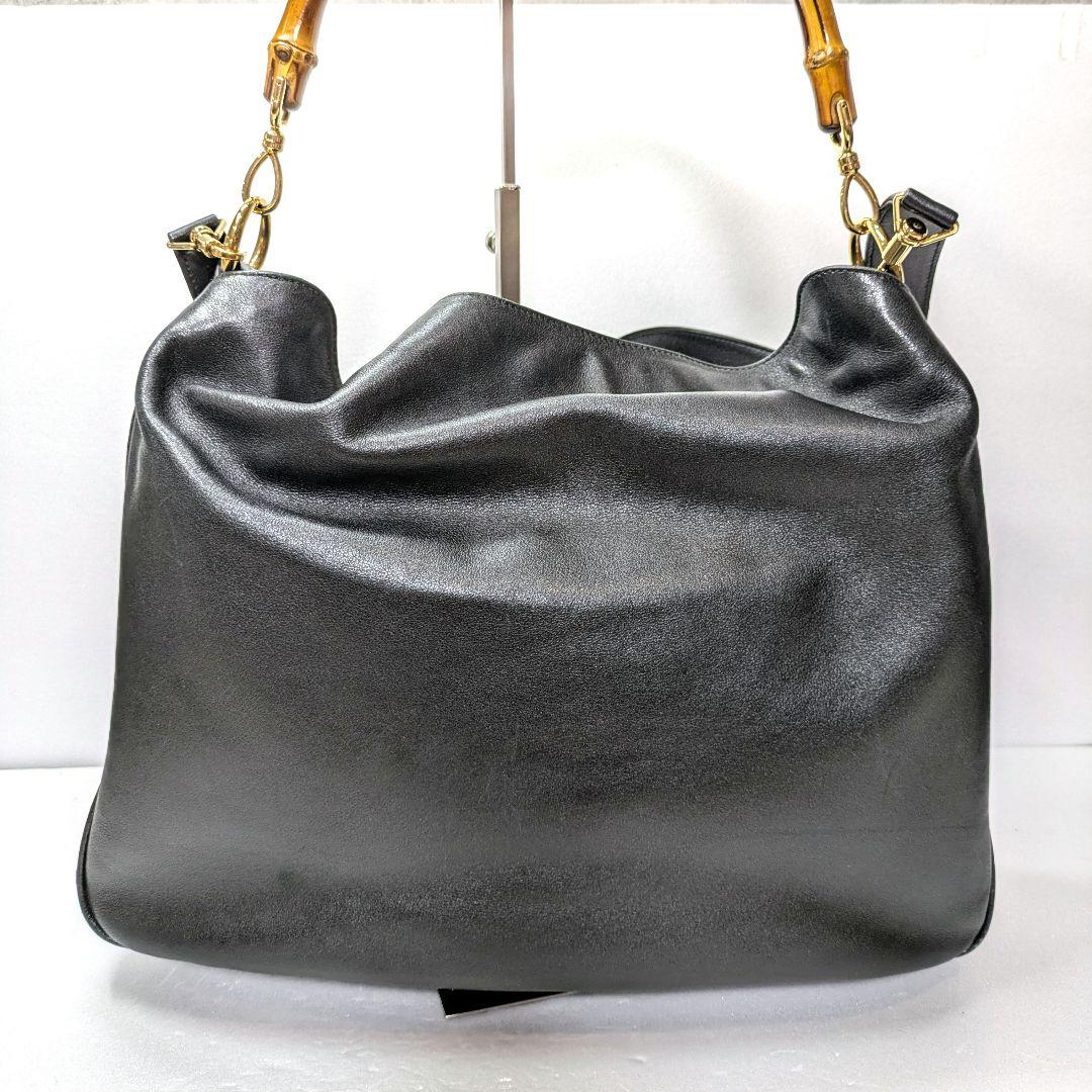 GUCCI　バンブー　クラシック　ハンドバッグ　ショルダー　レザー　大幅値下げ