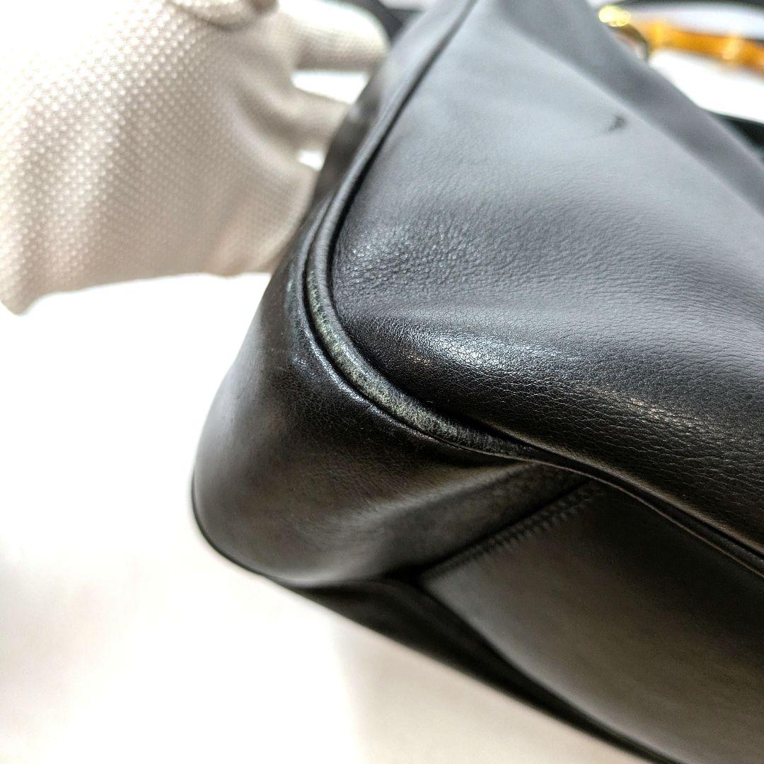 GUCCI　バンブー　クラシック　ハンドバッグ　ショルダー　レザー　大幅値下げ