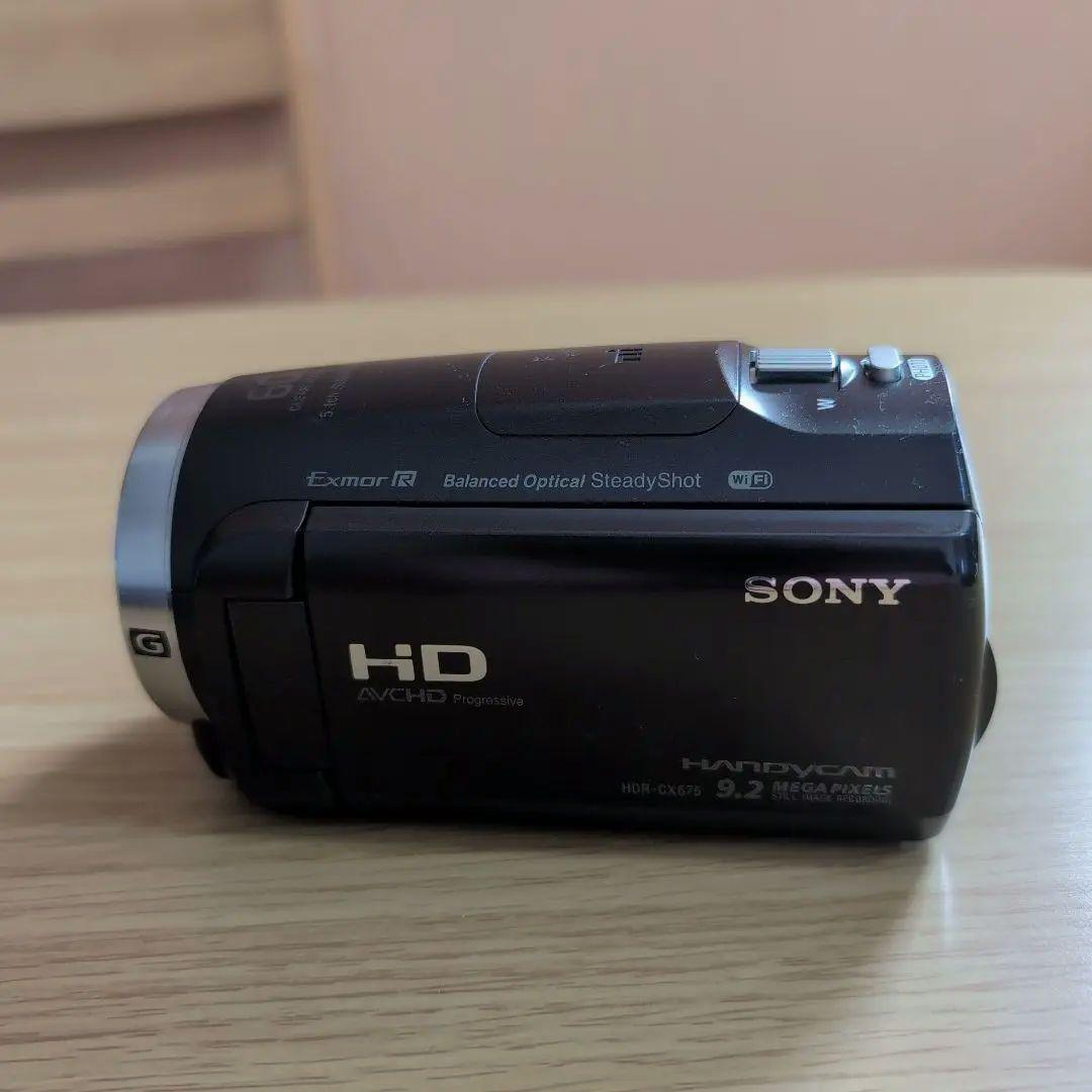 SONY HDR-CX675 ハンディカム 9.2メガピクセル （ブラウン系）