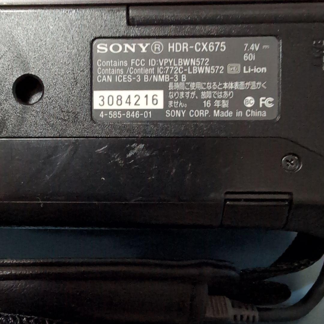 SONY HDR-CX675 ハンディカム 9.2メガピクセル （ブラウン系）
