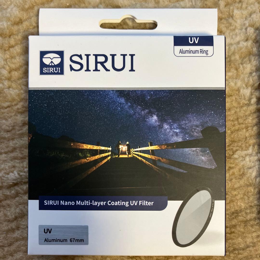 SIRUI Aurora 85mm F1.4 Xマウント フィルター2枚セット