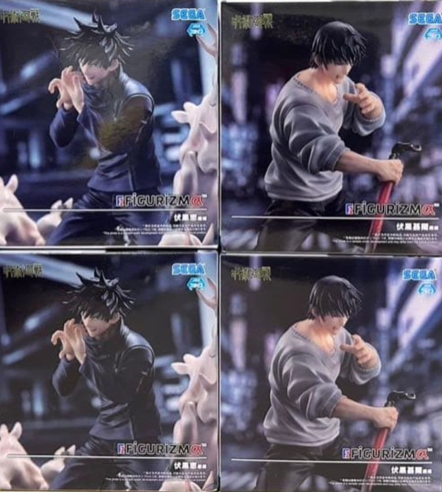 SEGA FIGURIZMα 伏黒恵 邂逅・伏黒甚爾 邂逅フィギュア2種セット