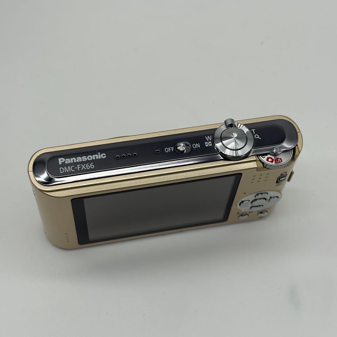 【美品】Panasonic LUMIX DMC-FX66（ゴールド）