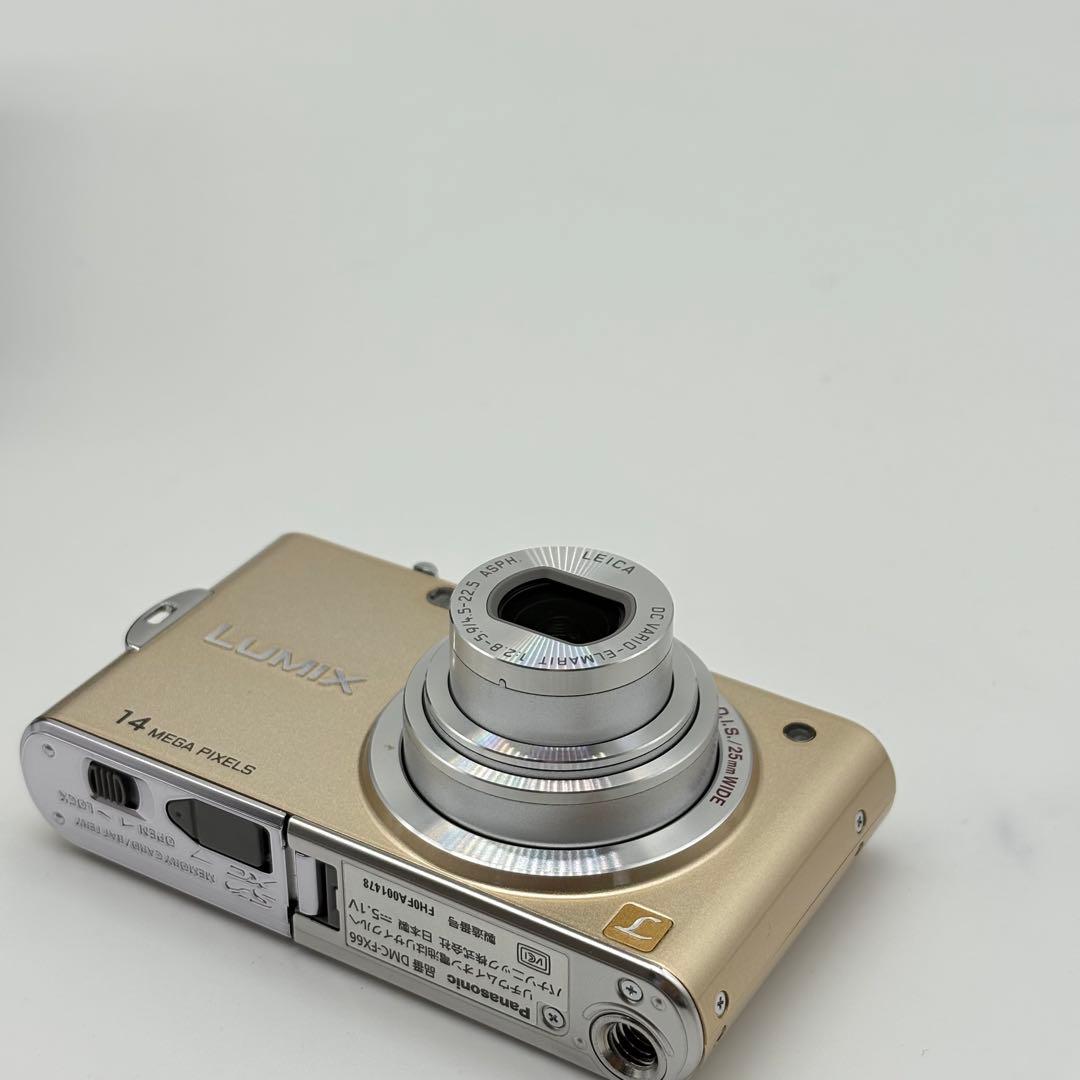 【美品】Panasonic LUMIX DMC-FX66（ゴールド）