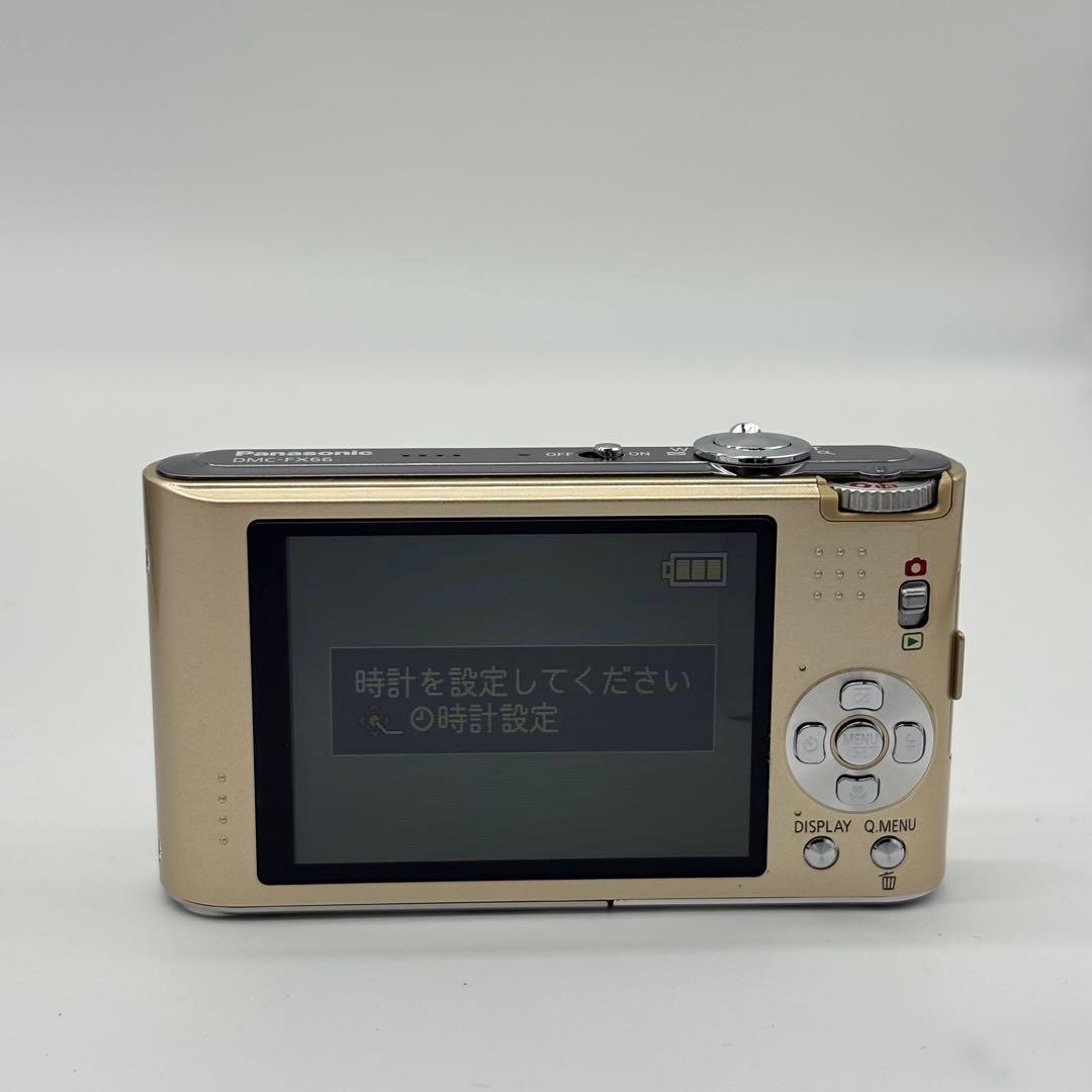 【美品】Panasonic LUMIX DMC-FX66（ゴールド）