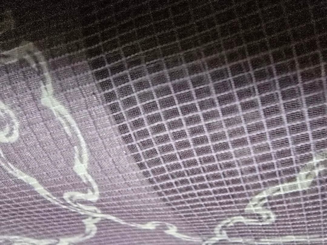 1/25 昨日より大幅値下げ 日本橋竺仙 絹紅梅 廃盤 雪輪繋ぎ 薄紫 レア