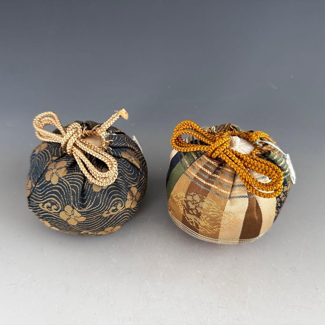 茶道具　丹波　大海　茶入　石田陶春　共箱　仕服二個入り　茶会　濃茶