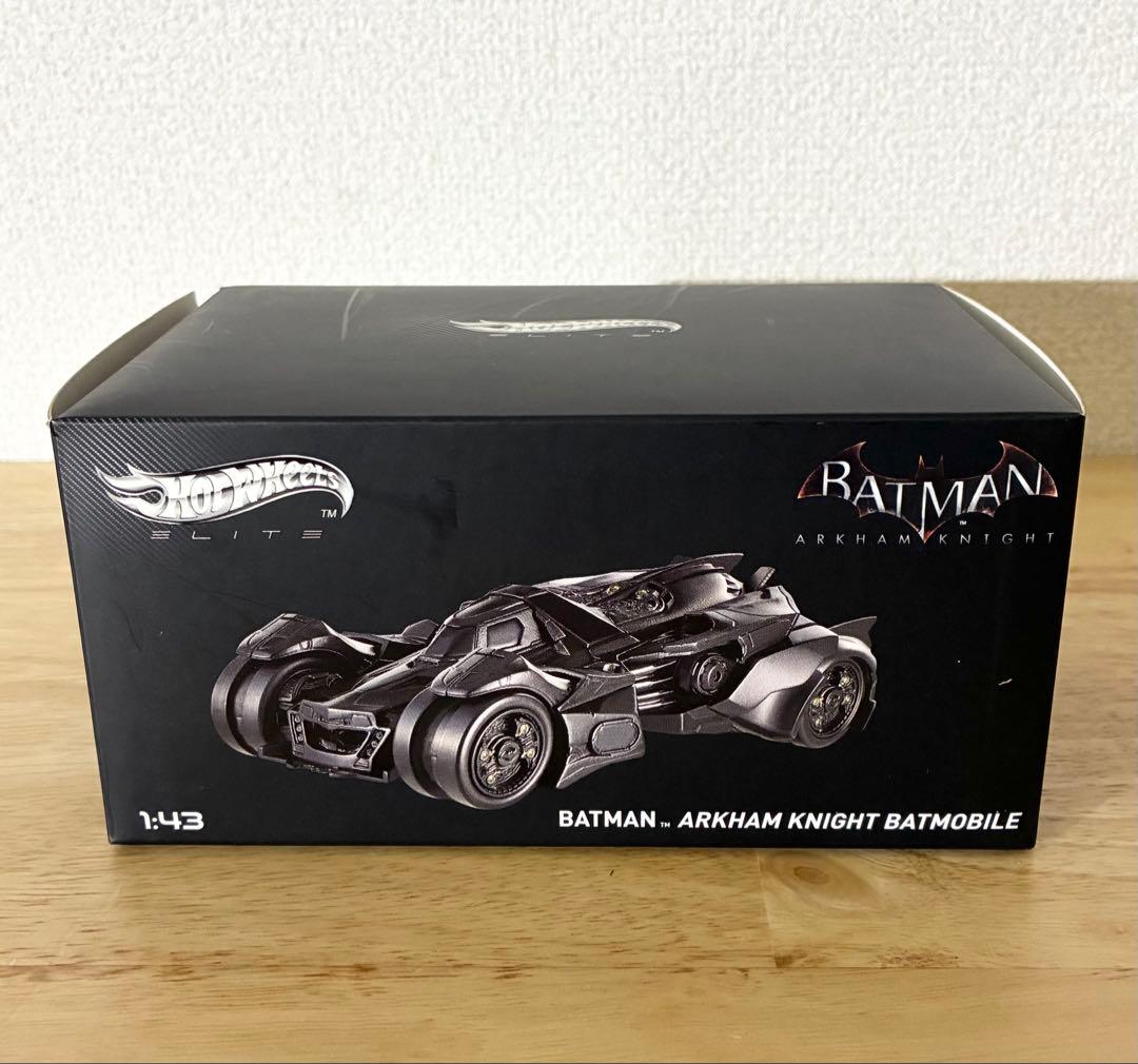 絶版 Hot Wheels ELITE バットモービル 1/43 アーカムナイト