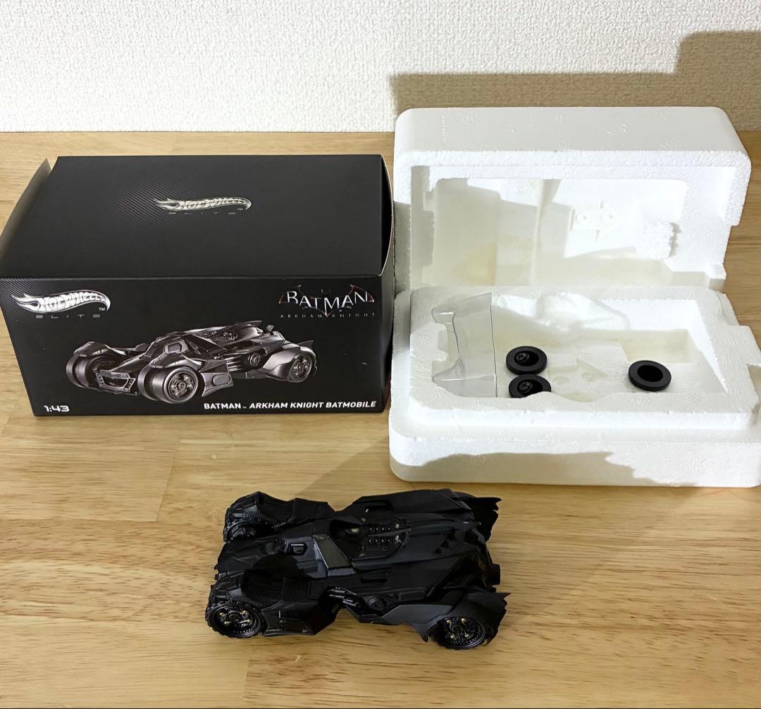 絶版 Hot Wheels ELITE バットモービル 1/43 アーカムナイト