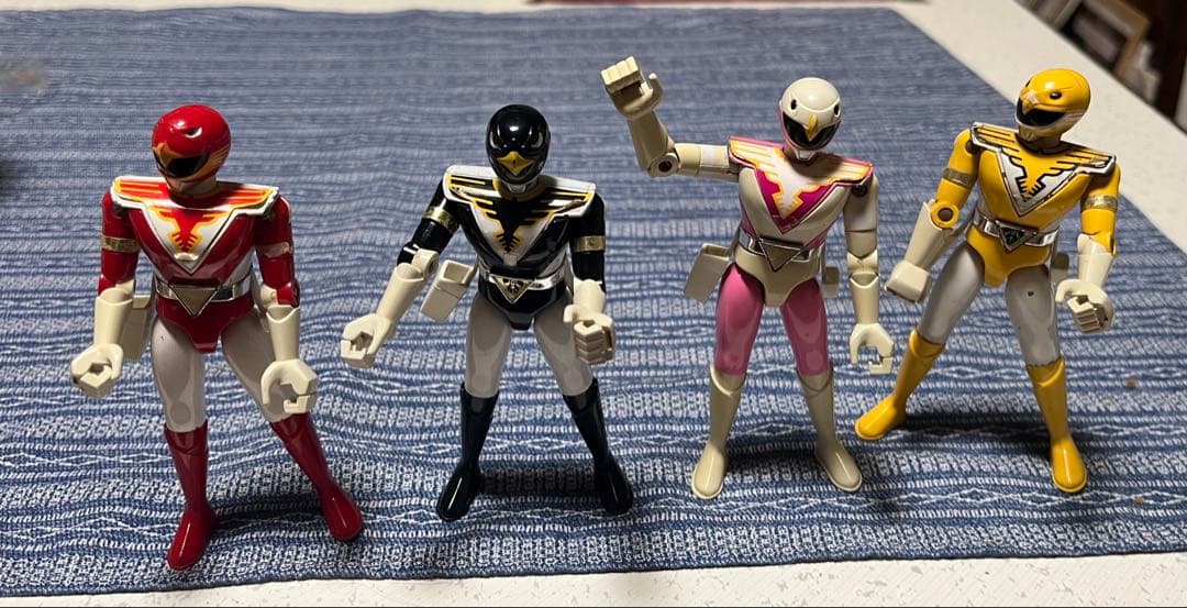 ジェットマン　超合金　4体セット