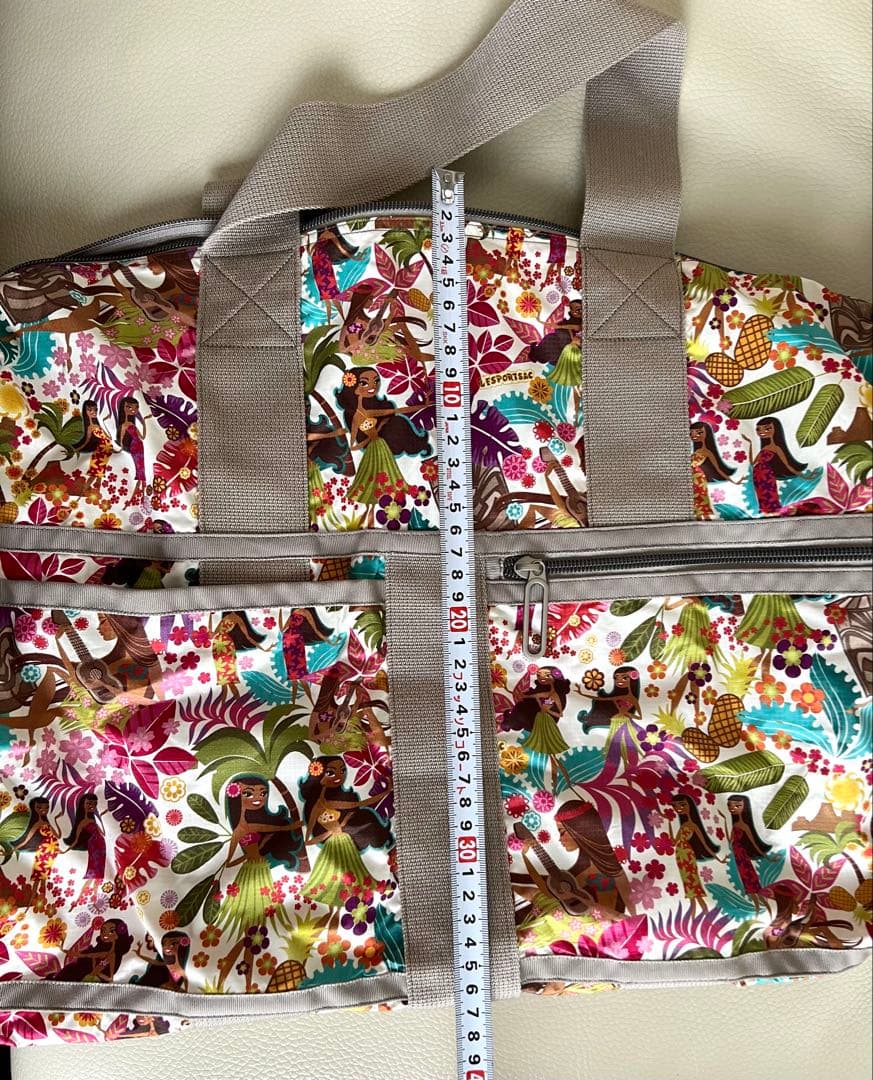 【新品未使用】レスポ　ハワイ限定フラガール　ラージウィークエンダー　ポーチ付き❣️