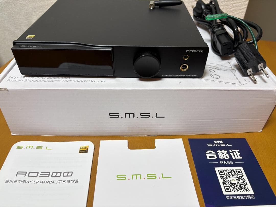 SMSL AO300/オールインワンDAC&スピーカーアンプ ヘッドホンアンプ