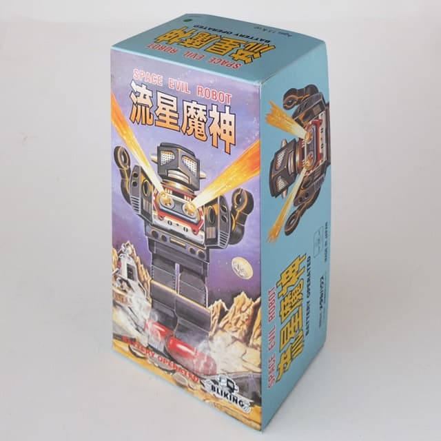 美品メタルハウス 流星魔神[希少メタリックグリーン] ティントイロボット1体付き