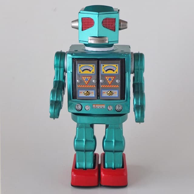 美品メタルハウス 流星魔神[希少メタリックグリーン] ティントイロボット1体付き