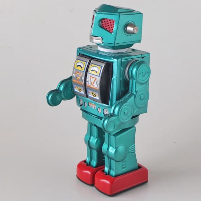 美品メタルハウス 流星魔神[希少メタリックグリーン] ティントイロボット1体付き