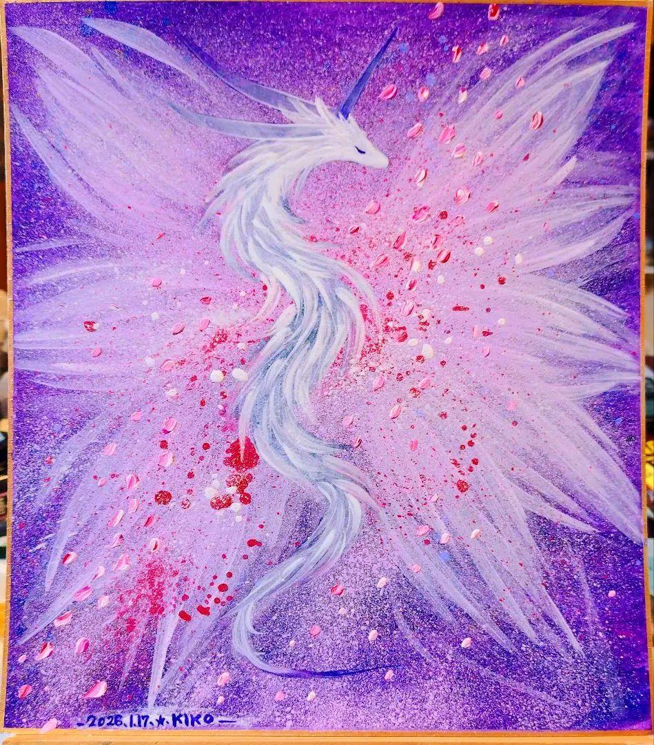 【花風の白龍】私の作品 一点物原 画販売