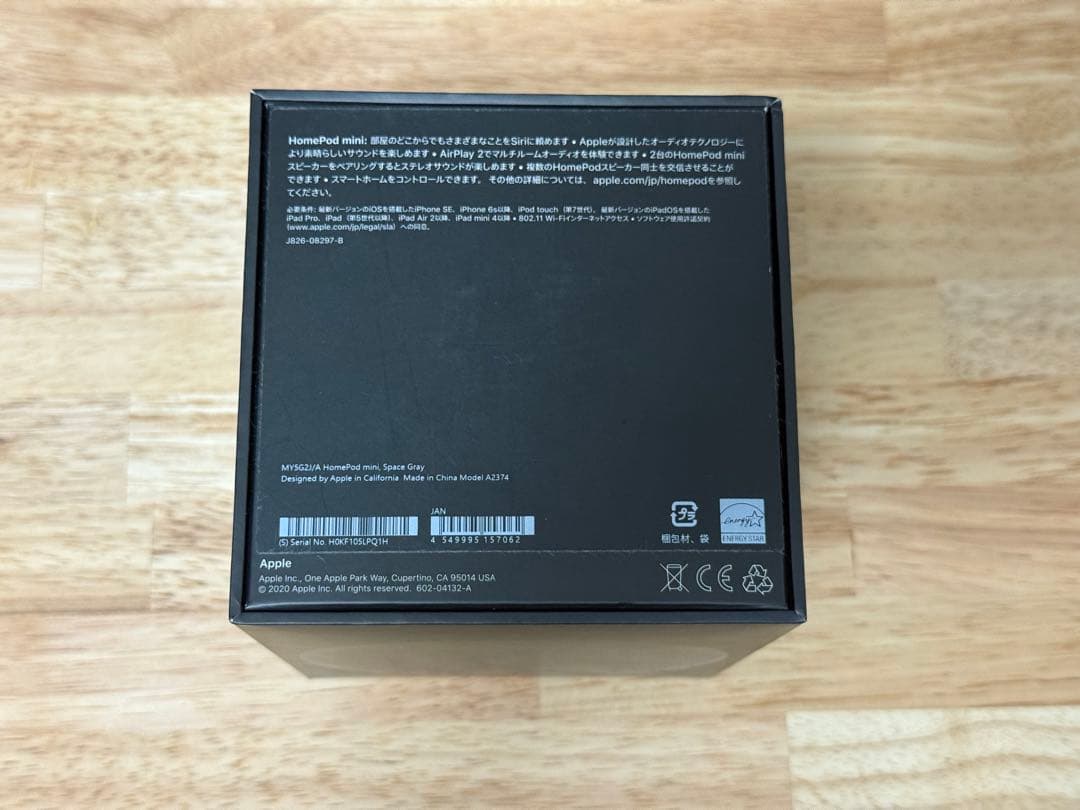 Pod mini スペースグレイ MY5G2J/A 美品 付属品完備