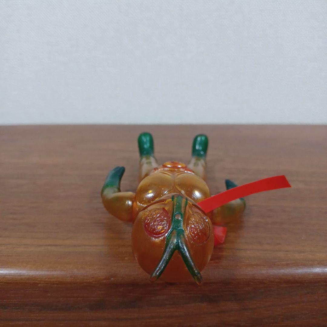 当時物ポピー製スケルトン（モールドなし）「仮面ライダー 」超希少ソフビフィギュア