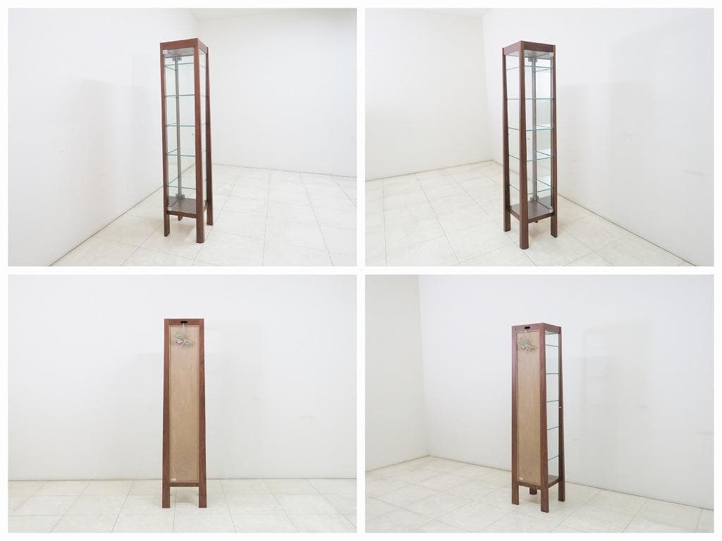 スズラン様 カンディハウス■ツイスト ミニキュリオ■ウォールナット無垢材■33万