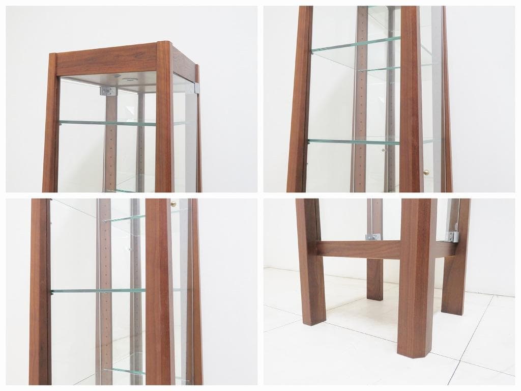 スズラン様 カンディハウス■ツイスト ミニキュリオ■ウォールナット無垢材■33万